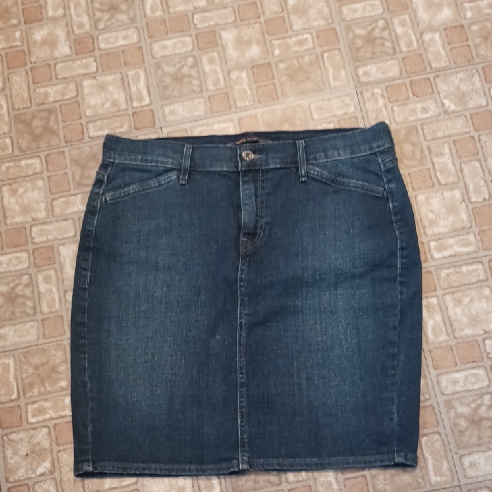 Levi's Dark Blue Pencil Skirt Women's Size 10